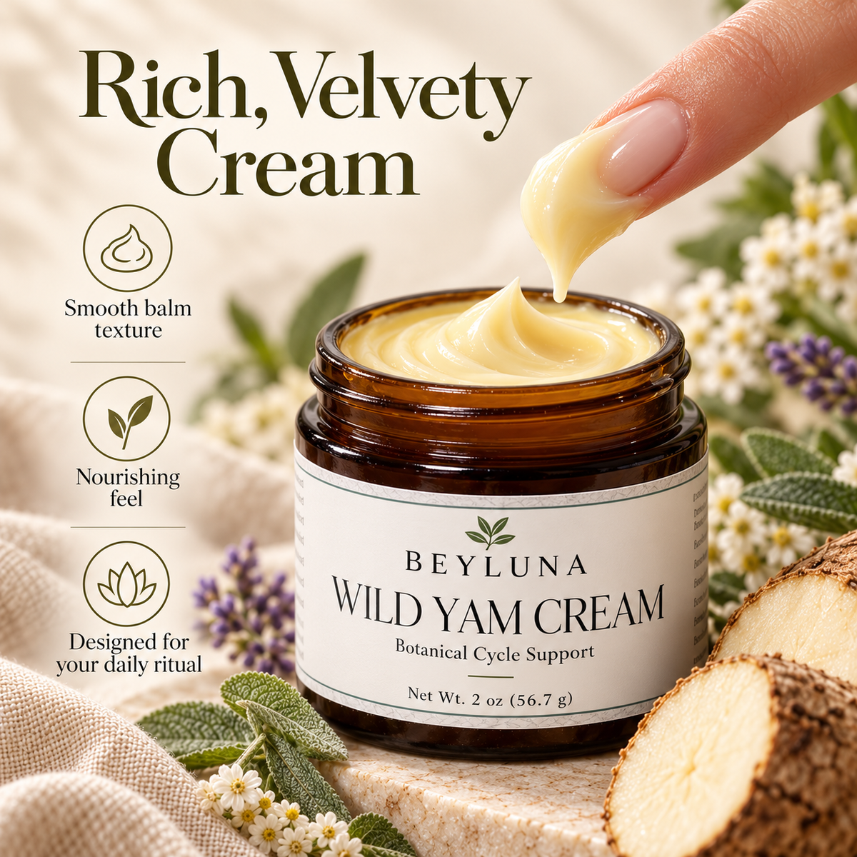 Beyluna Wild Yam Botanical Cream