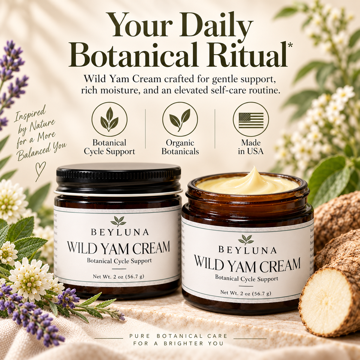 Beyluna Wild Yam Botanical Cream
