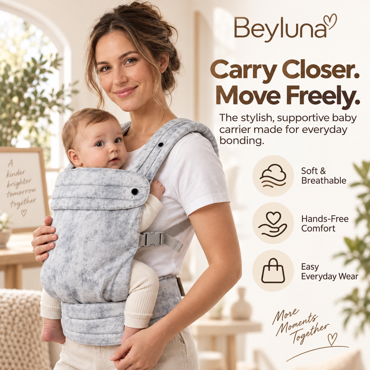 Beyluna Everyday Comfort Baby Carrier