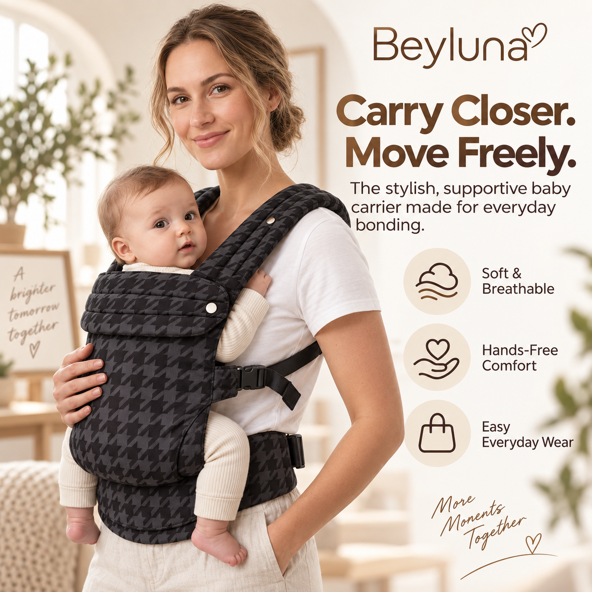 Beyluna Everyday Comfort Baby Carrier
