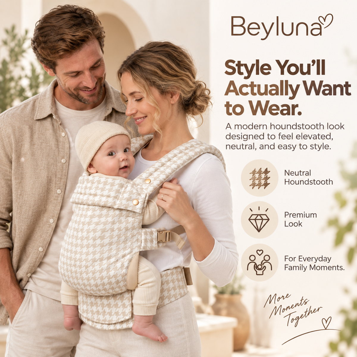 Beyluna Everyday Comfort Baby Carrier