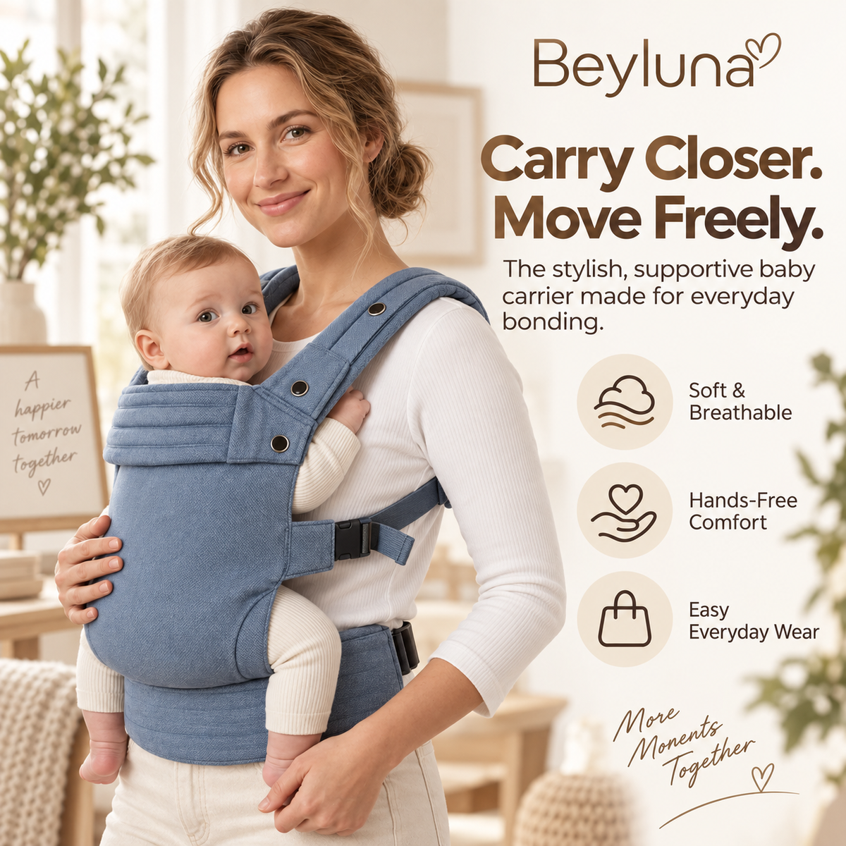 Beyluna Everyday Comfort Baby Carrier