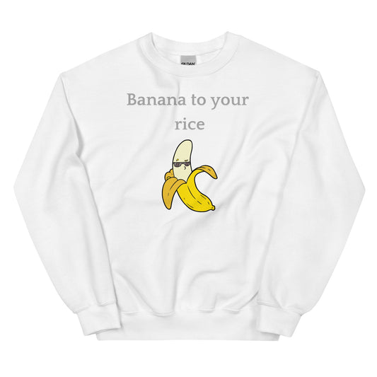 Banana Rice Unisex Sweatshirt - beyluna