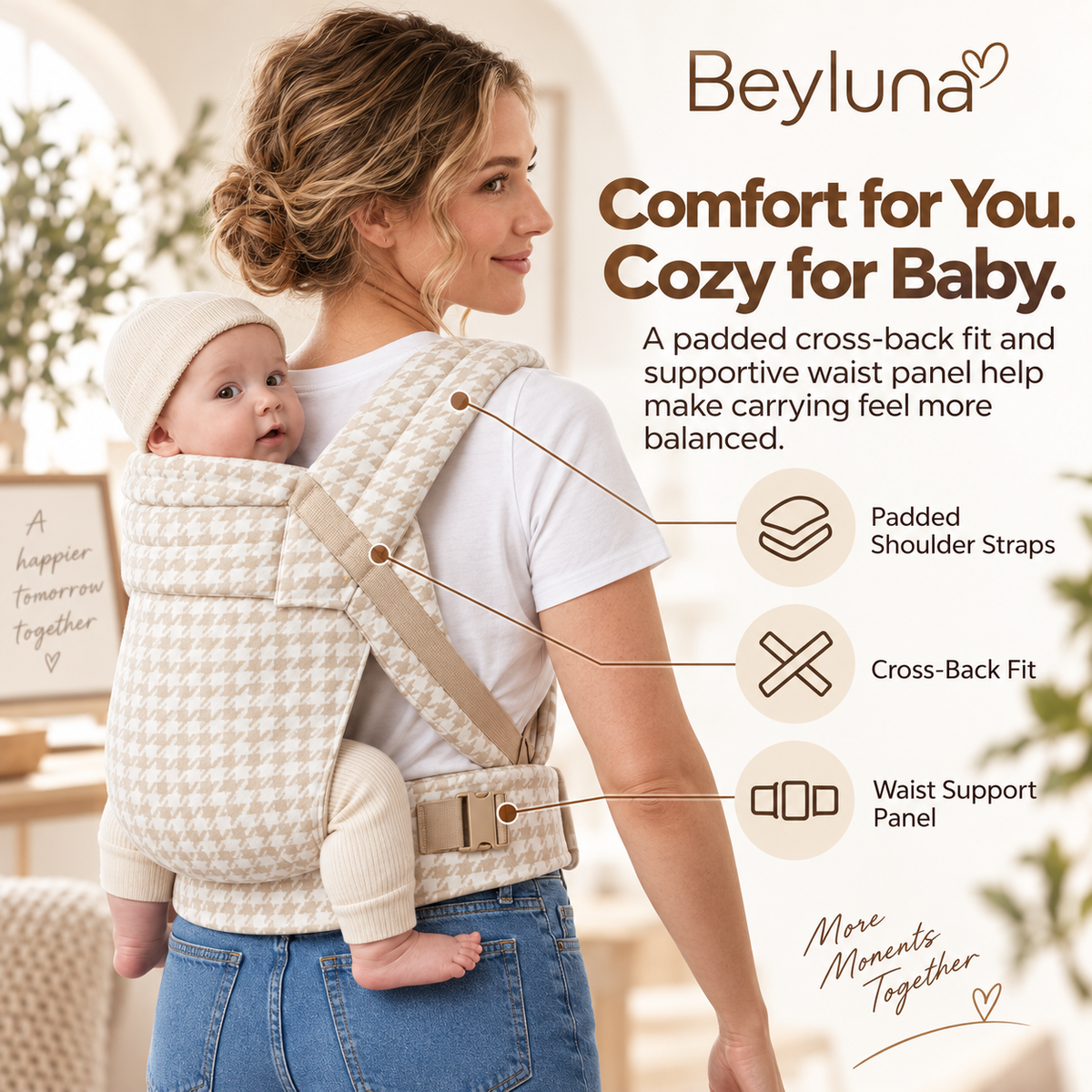 Beyluna Everyday Comfort Baby Carrier