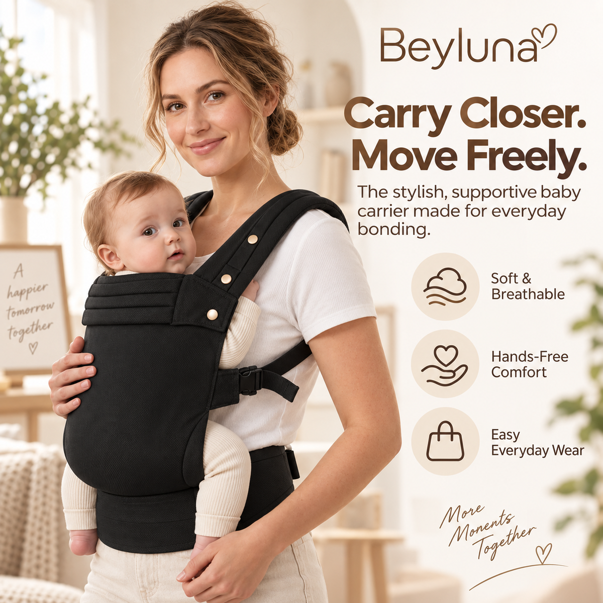 Beyluna Everyday Comfort Baby Carrier