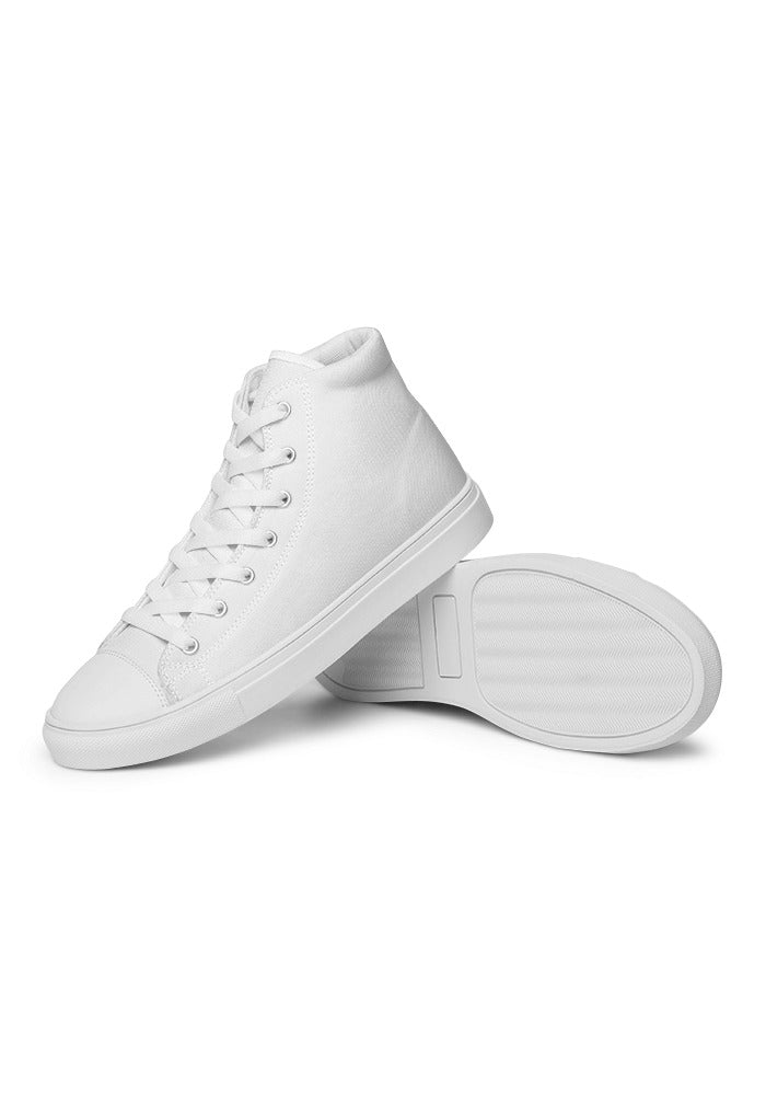 Men's High Top Canvas Shoes - beyluna