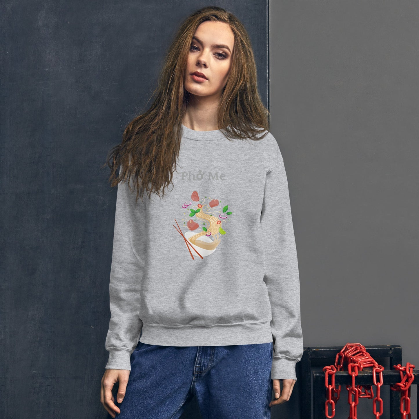 Pho Unisex Sweatshirt - beyluna