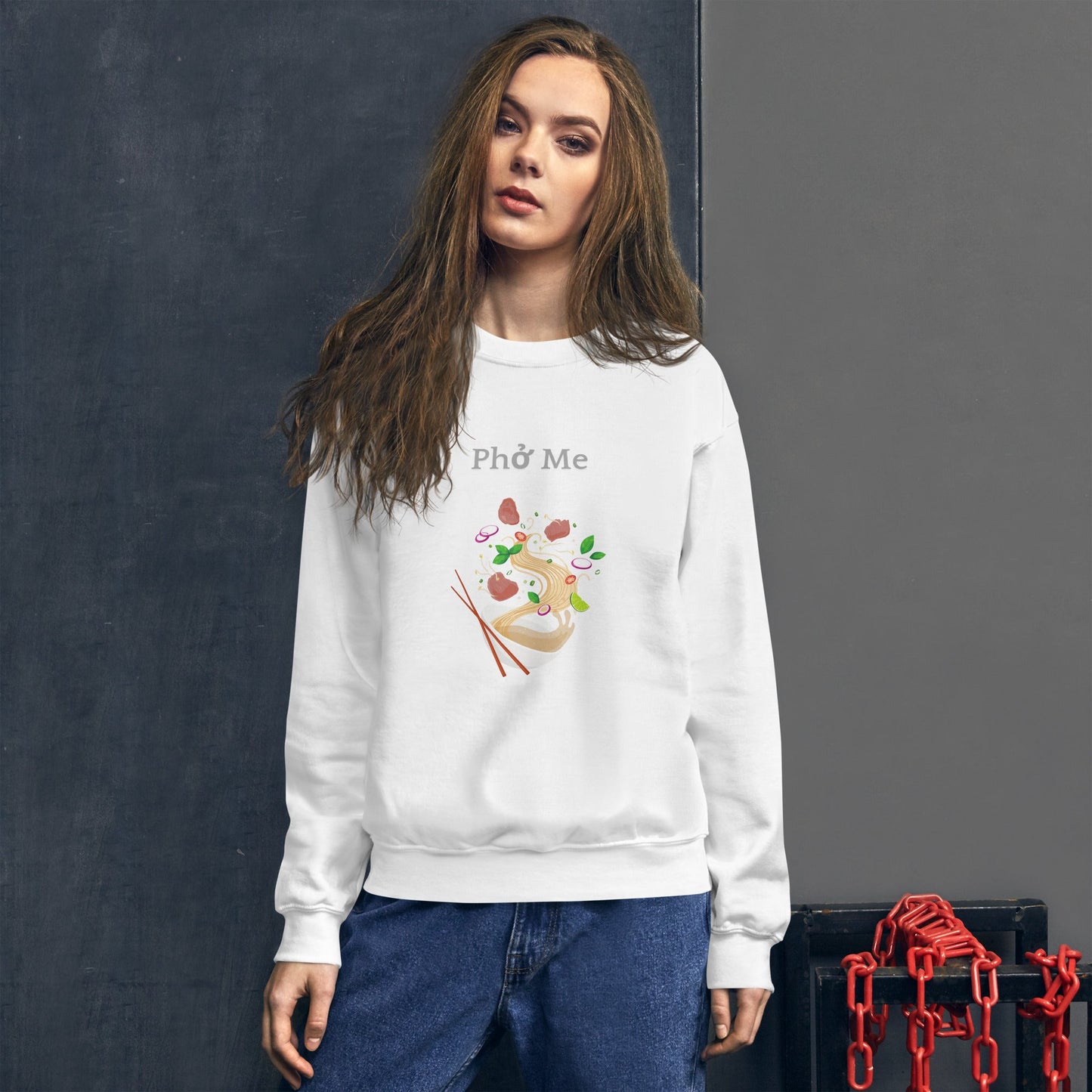 Pho Unisex Sweatshirt - beyluna