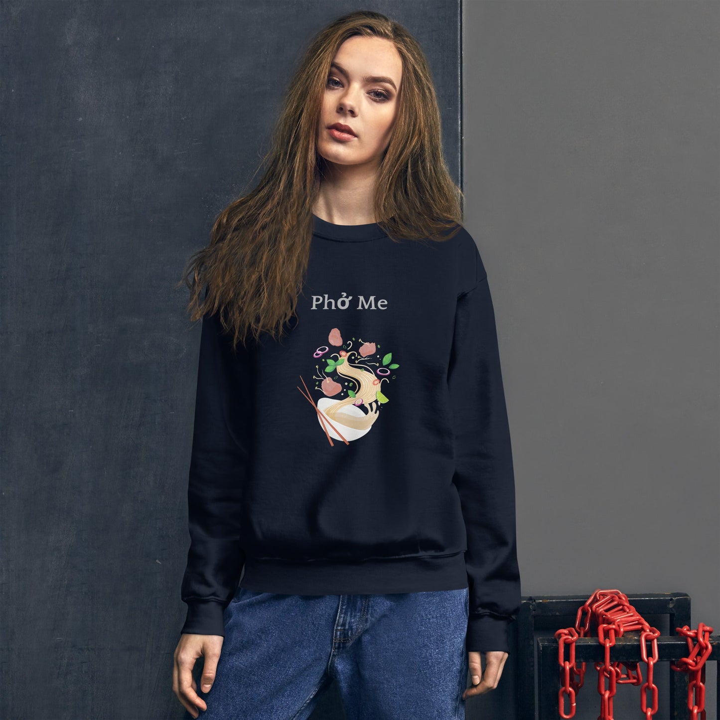 Pho Unisex Sweatshirt - beyluna