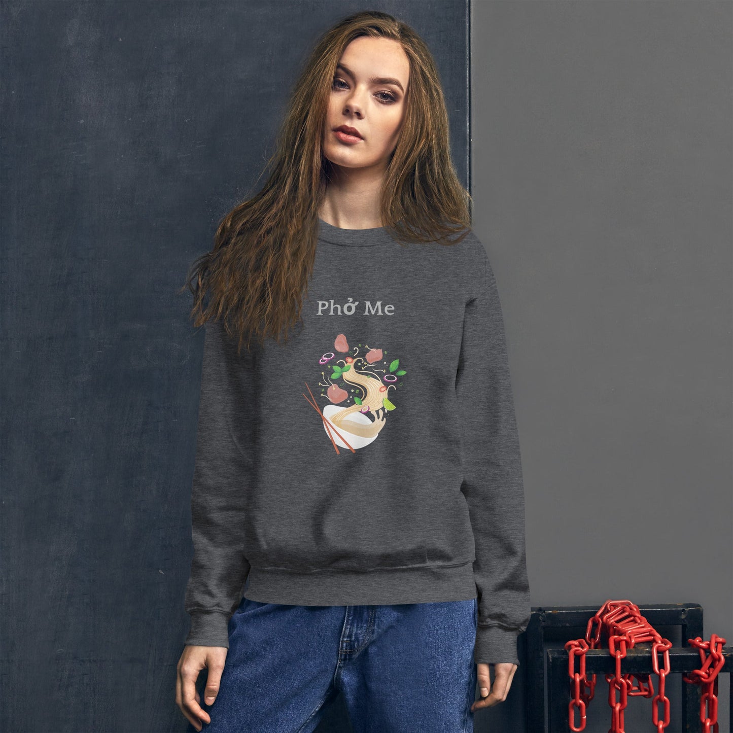 Pho Unisex Sweatshirt - beyluna